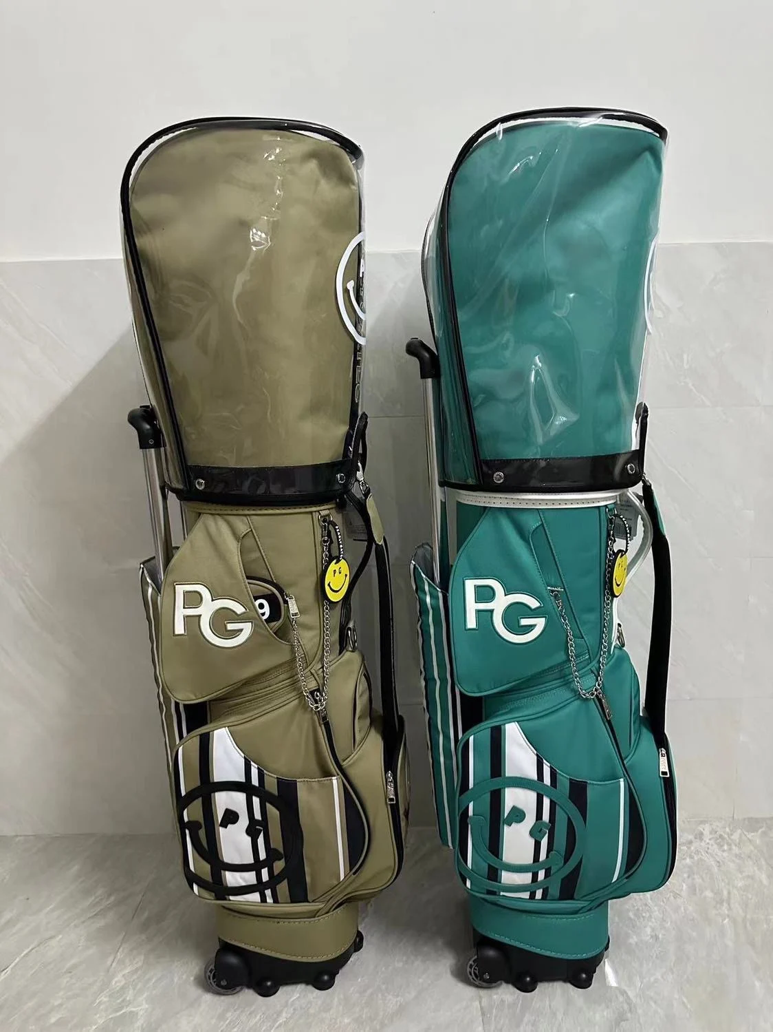 New PG golf bag 23 Spring Golf Bag men's and women's pull rod ball bag high-grade ball bag
New PG golf bag 23 Spring Golf Bag men's and women's pull rod ball bag high-grade ball bag