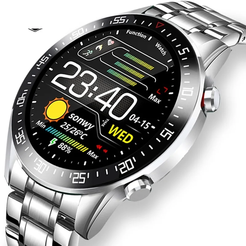 LIGE Luxury brand mens watches 2020 New Steel band Fitness watch Heart rate blood pressure Activity tracker Smart Watch For Men
LIGE Luxury brand mens watches 2020 New Steel band Fitness watch Heart rate blood pressure Activity tracker Smart Watch For Men