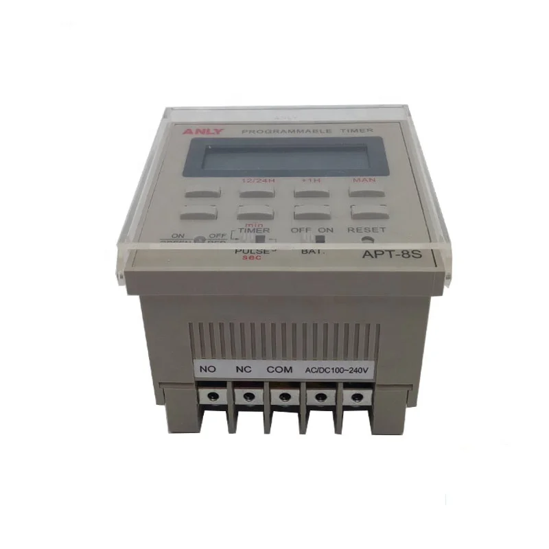 APT-8S ANLY 100-240VACTAIWAN ENGLISH AND CHINESE Socket Relay Digital Time Electronic Electrical Switch 220V Timer
APT-8S ANLY 100-240VACTAIWAN ENGLISH AND CHINESE Socket Relay Digital Time Electronic Electrical Switch 220V Timer