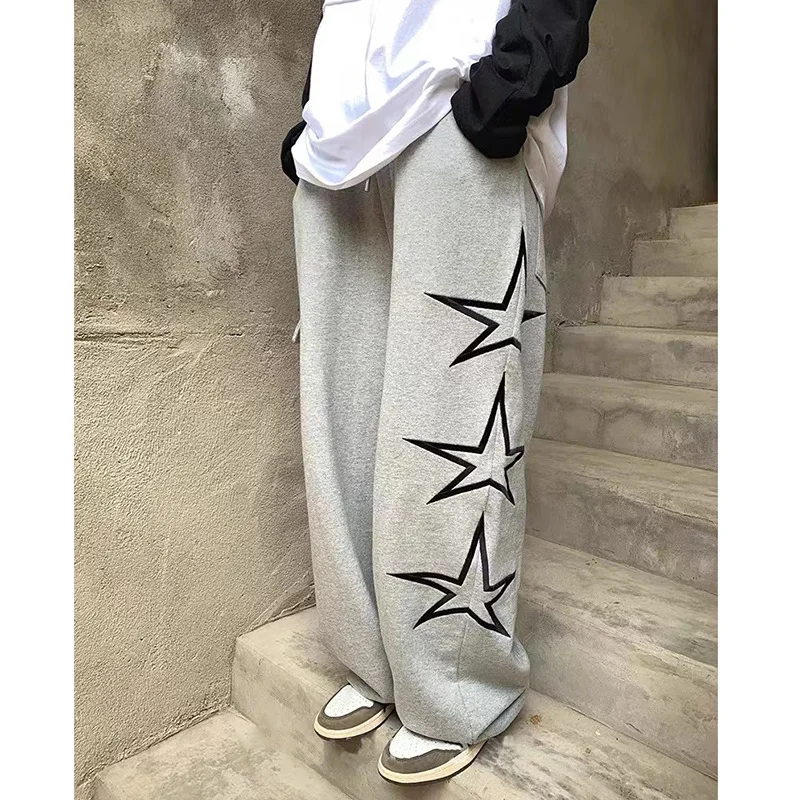 Baggy Grey Wide Leg Cargo Sweatpants Women Y2K Harajuku Oversized Joggers Vintage Hip Hop 90s Track Star Pants Korean Streetwear
Baggy Grey Wide Leg Cargo Sweatpants Women Y2K Harajuku Oversized Joggers Vintage Hip Hop 90s Track Star Pants Korean Streetwear