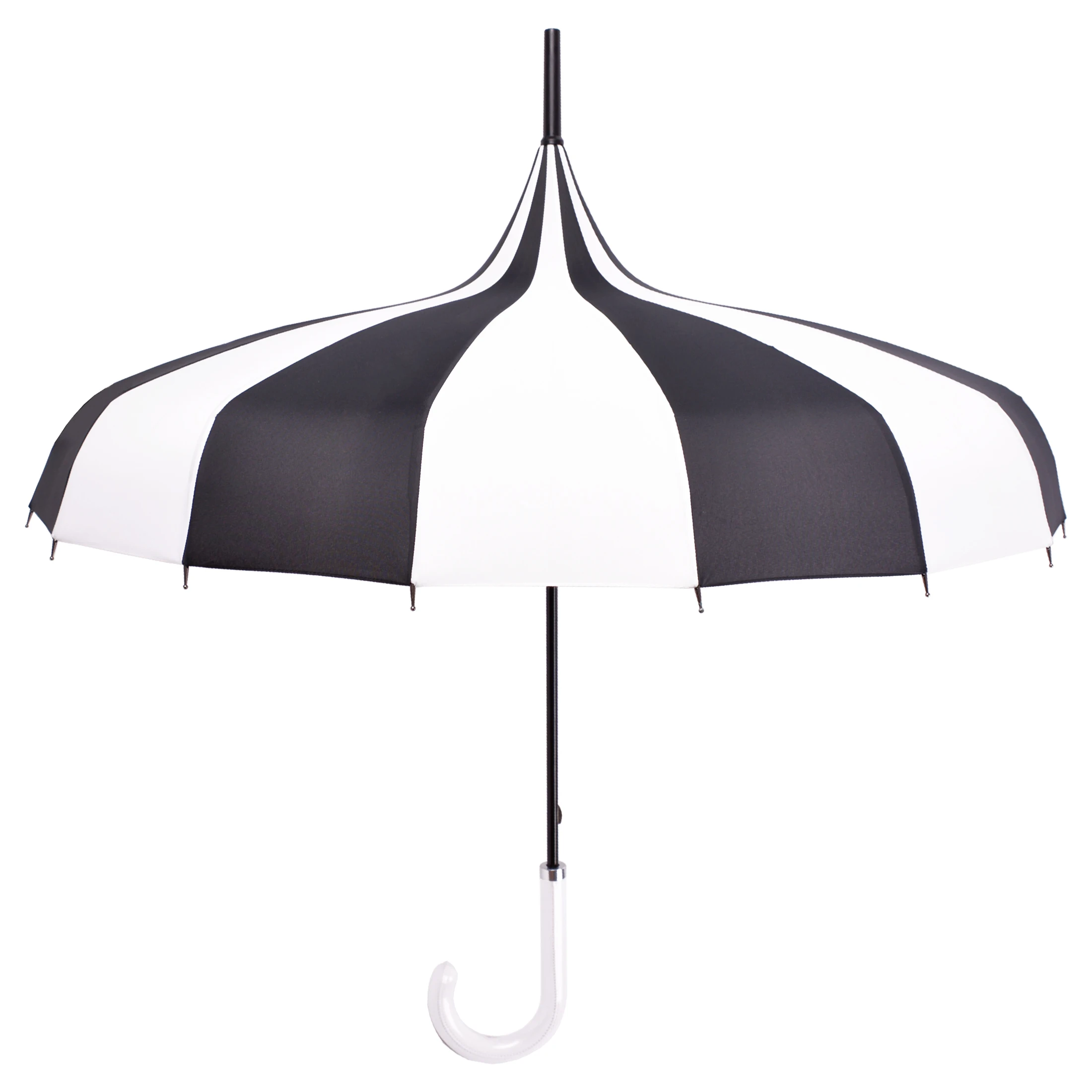 Pagoda Umbrella Parasol for Women and Girls, Sun UV Protection Rain Umbrella - Black and White
Pagoda Umbrella Parasol for Women and Girls, Sun UV Protection Rain Umbrella - Black and White