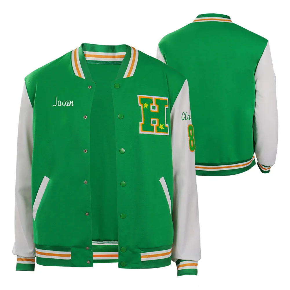 Stranger cos Things Season 4 Jonathan Byers Cosplay Costume Baseball Jacket Coat Outfit Halloween Carnival Suit
Stranger cos Things Season 4 Jonathan Byers Cosplay Costume Baseball Jacket Coat Outfit Halloween Carnival Suit