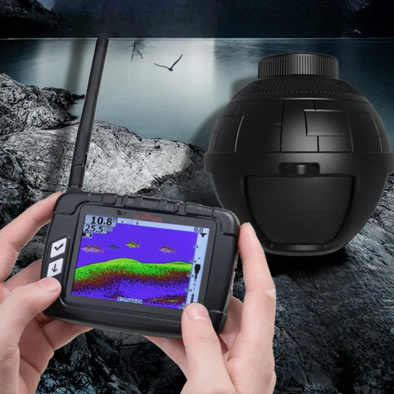 Probe sonar fish detector wireless marine sonar fish detector fishing artifact black technology ultrasound
Probe sonar fish detector wireless marine sonar fish detector fishing artifact black technology ultrasound