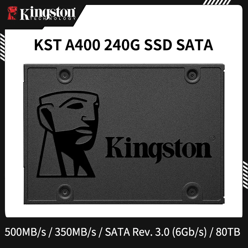 

Kingston A400 240GB 480GB 960GB ssd disk KC600 256GB 512GB Internal Solid State Drive 2.5inch SATAIII Hard drive for Notebook PC