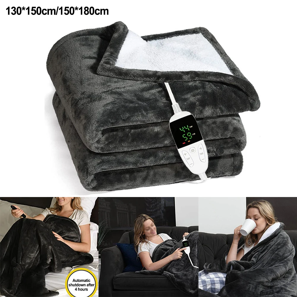 1pc Electric Blanket 230V 150w 6 Gear Keep Warm Heating Blanket Machine Washable Flannel Blankets Canmping 130x150cm/150x180cm
1pc Electric Blanket 230V 150w 6 Gear Keep Warm Heating Blanket Machine Washable Flannel Blankets Canmping 130x150cm/150x180cm