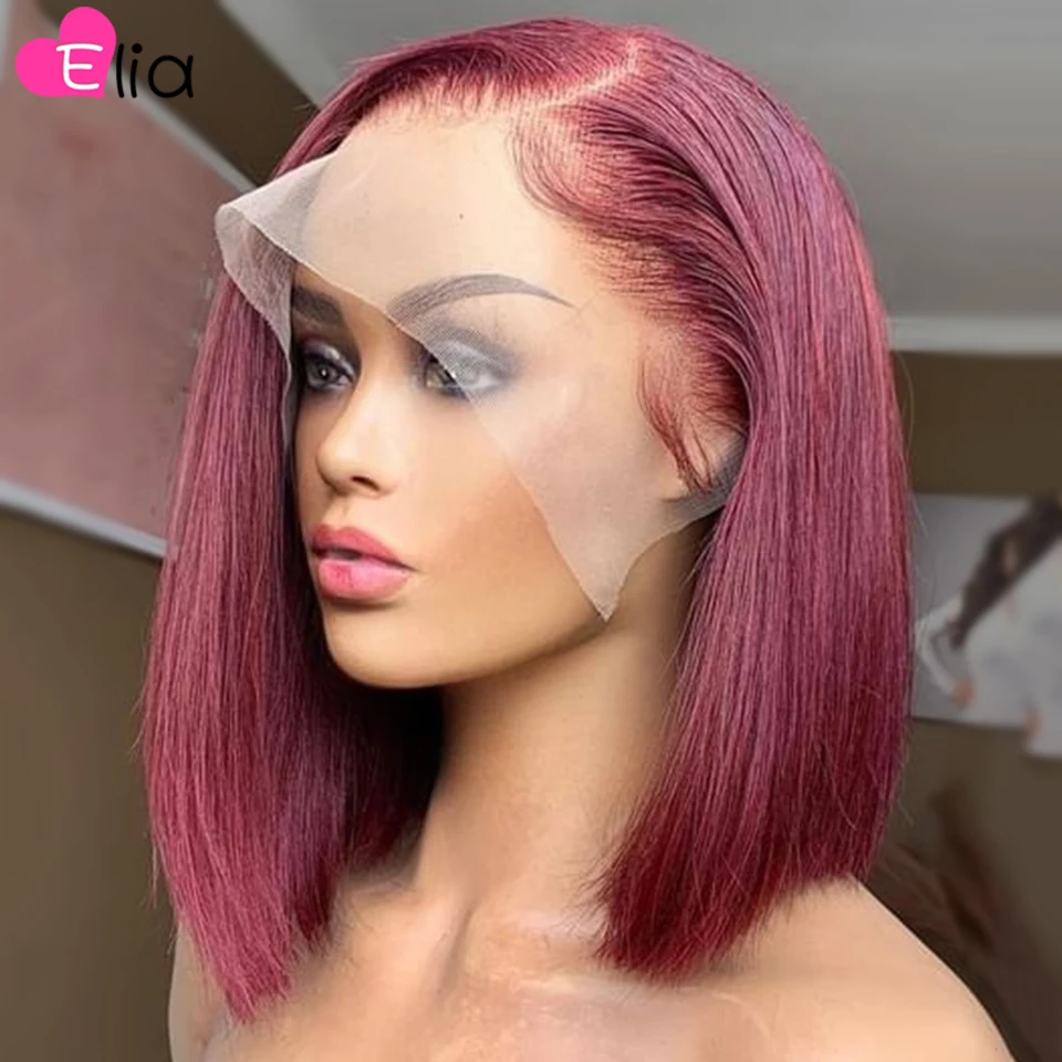 Brazilian Bob Wig Lace Front Human Hair Wigs On Sale Cheap Wig Preplucked Colored 99J Red Short Bob Human Hair Wigs Wholesale
Brazilian Bob Wig Lace Front Human Hair Wigs On Sale Cheap Wig Preplucked Colored 99J Red Short Bob Human Hair Wigs Wholesale