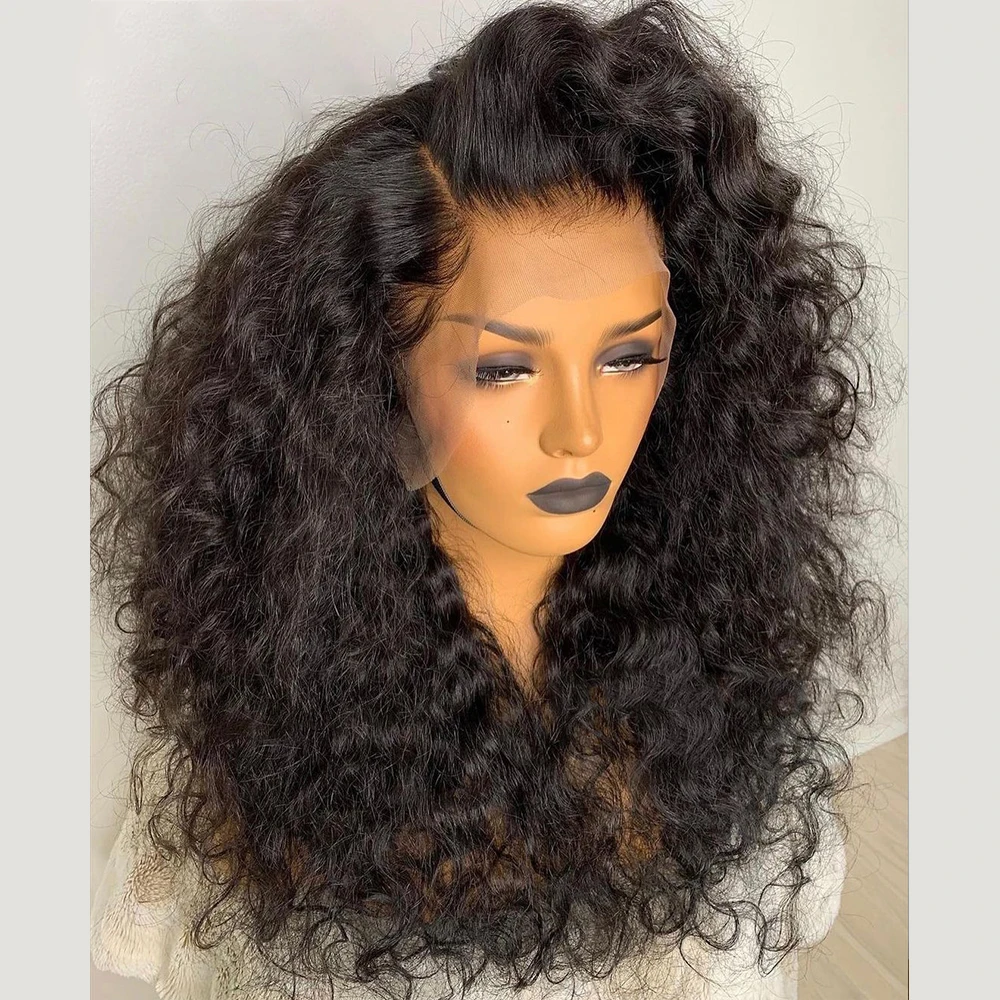Soft Black 26Inch Kinky Curly180%Density Glueless Lace Front Wig With BabyHair Preplucked Heat Temperature Daily Cosplay Wig
Soft Black 26Inch Kinky Curly180%Density Glueless Lace Front Wig With BabyHair Preplucked Heat Temperature Daily Cosplay Wig