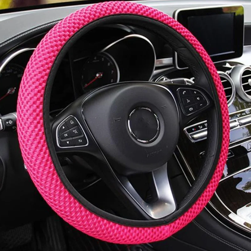1Pcs Ice Silk Steering Wheel Cover Universal For 38CM Wear-resistant Anti-slip Car Accessories No Inner Ring New
1Pcs Ice Silk Steering Wheel Cover Universal For 38CM Wear-resistant Anti-slip Car Accessories No Inner Ring New