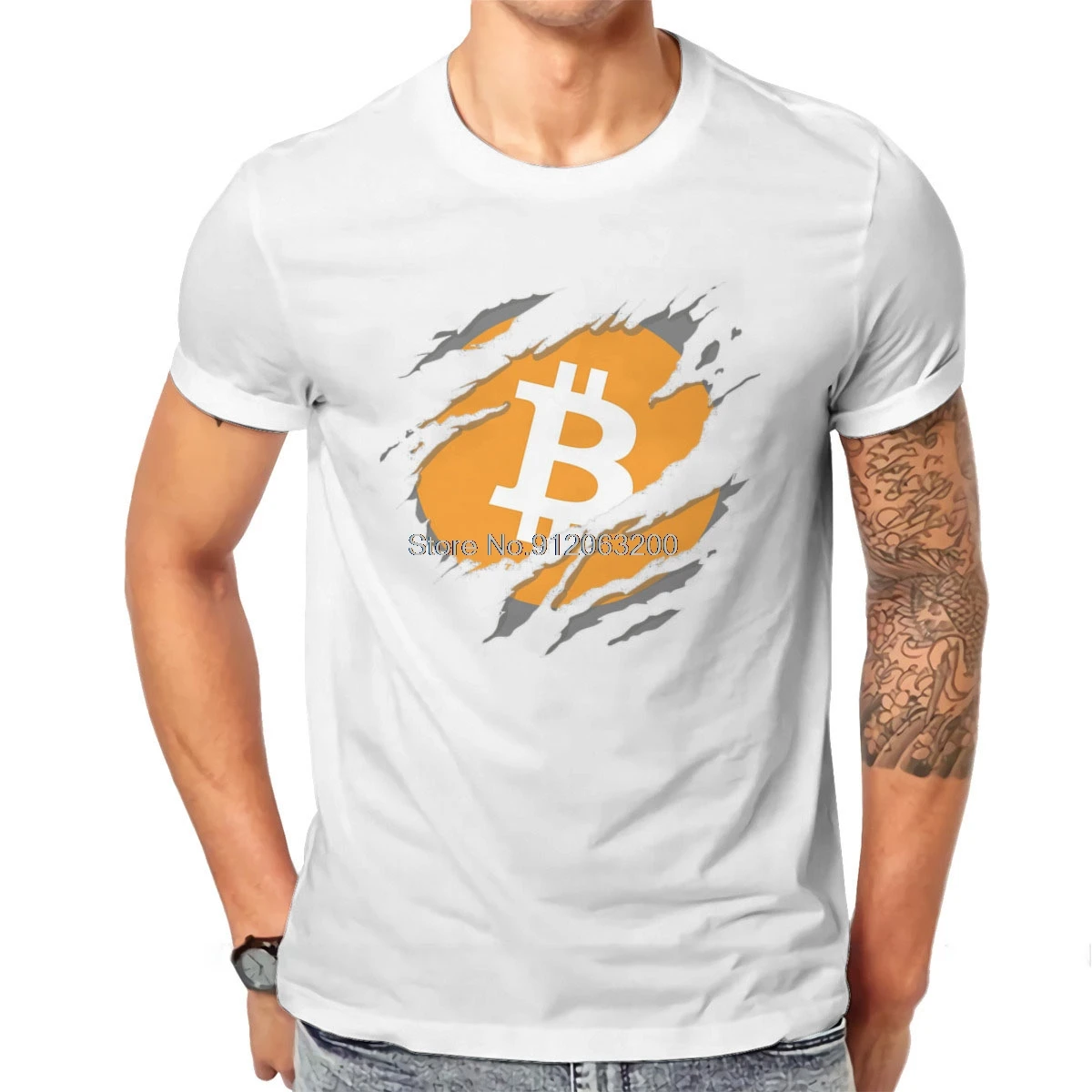 2022 Personality Design Everyday Casual Bitcoin Creative 3D Print Unisex T-shirt O Neck Short Sleeve Oversized Loose Breathable
2022 Personality Design Everyday Casual Bitcoin Creative 3D Print Unisex T-shirt O Neck Short Sleeve Oversized Loose Breathable