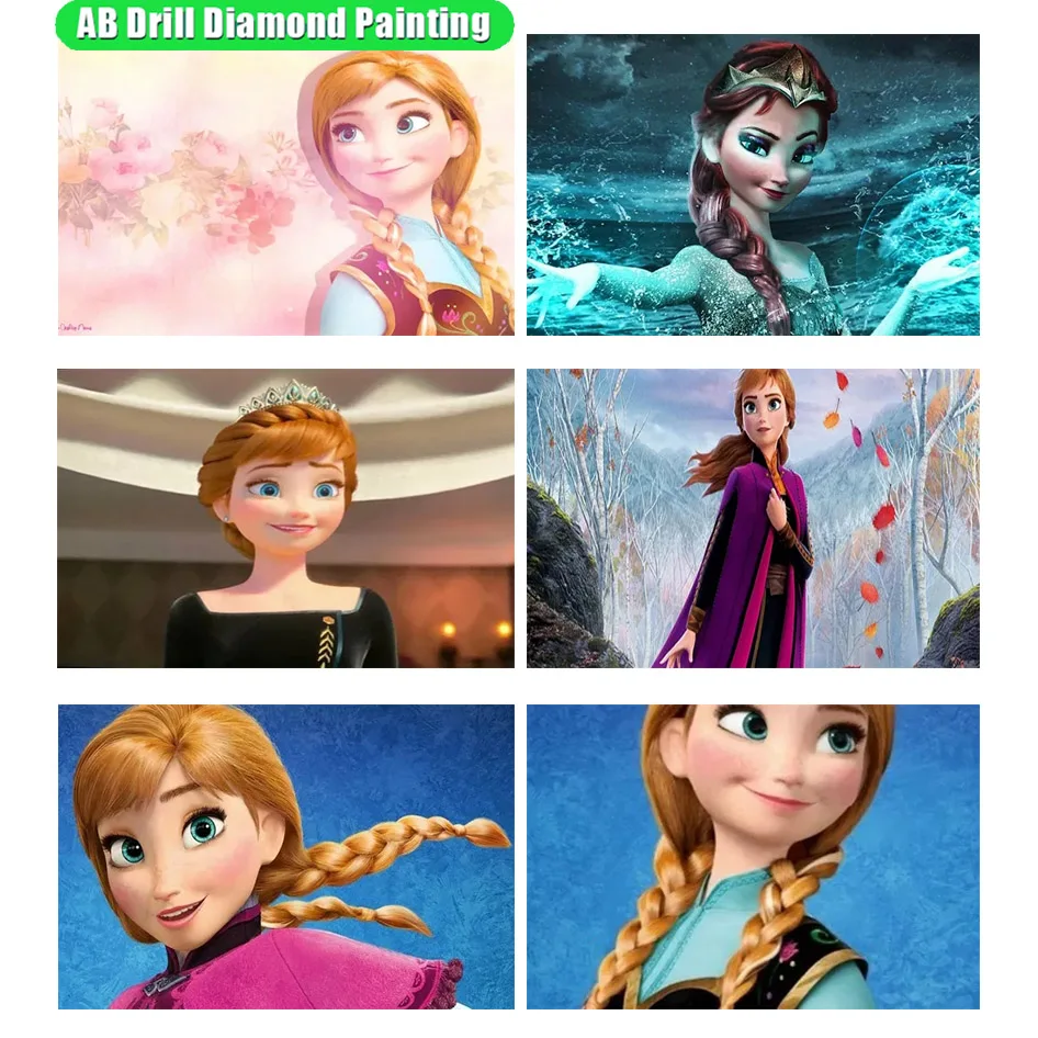 Алмазная живопись Disney Ab «сделай сам», мультяшная Вышивка крестиком, полная круглая Алмазная вышивка ледяной сестры Анны, Алмазная мозаика д...
Алмазная живопись Disney Ab «сделай сам», мультяшная Вышивка крестиком, полная круглая Алмазная вышивка ледяной сестры Анны, Алмазная мозаика д...