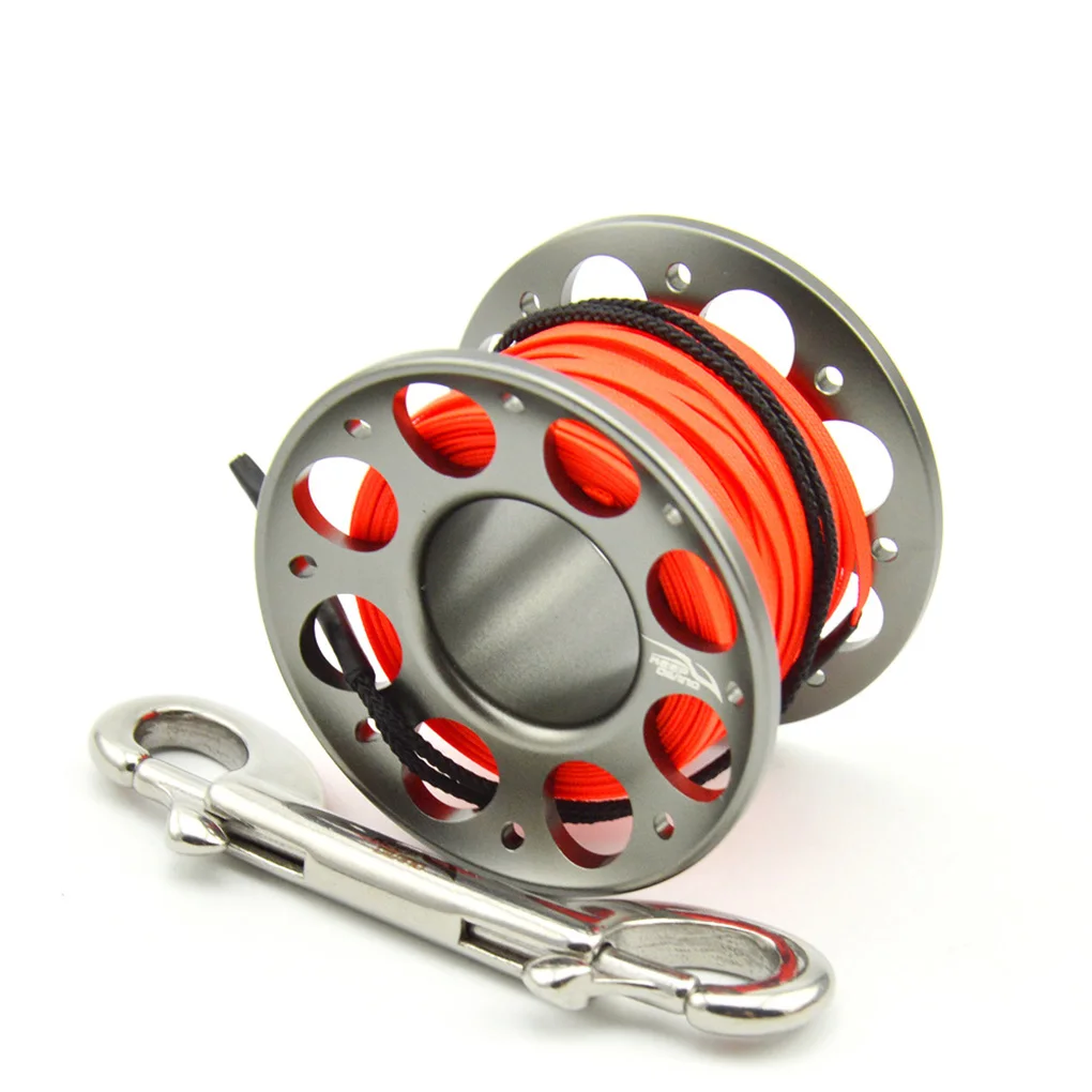 Keep Diving FXL-952 Spool Reel Portable Polyester Rope Reels Underwater Accessories with Double End Hook Purple 30m
Keep Diving FXL-952 Spool Reel Portable Polyester Rope Reels Underwater Accessories with Double End Hook Purple 30m