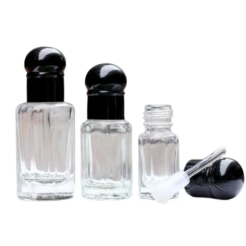 3ML 6ML 12ML Glass Drop Stick Essential Oil Bottle, Round Cap/Flat Top Cap, Gold/Black optional
3ML 6ML 12ML Glass Drop Stick Essential Oil Bottle, Round Cap/Flat Top Cap, Gold/Black optional