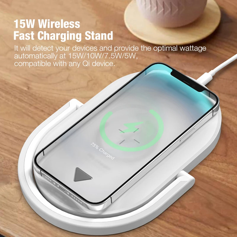 For MagSafe 15W Wireless Charger for iPhone 12 13 mini Pro Max Fast Charging Stand with LED Bedside Lamp for Sumsang Huawei
For MagSafe 15W Wireless Charger for iPhone 12 13 mini Pro Max Fast Charging Stand with LED Bedside Lamp for Sumsang Huawei