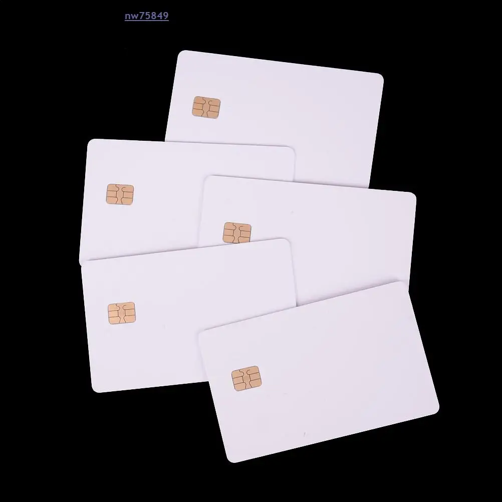 New 5 Pcs ISO PVC IC With SLE4442 Chip Blank Smart Card Contact IC Card Safety White
New 5 Pcs ISO PVC IC With SLE4442 Chip Blank Smart Card Contact IC Card Safety White