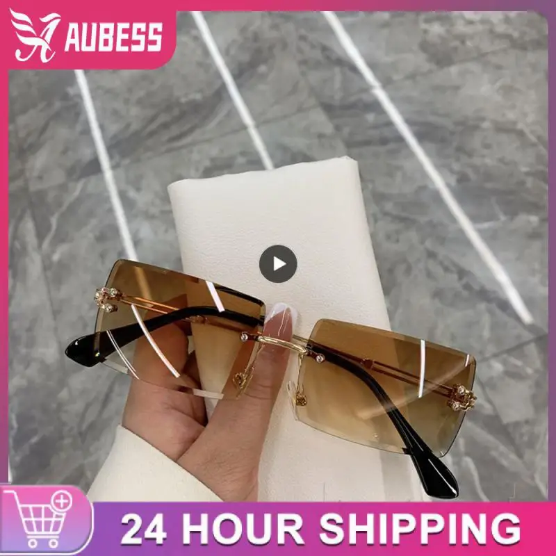 1PCS Fashion Sexy Rimless Cat Eye Sunglasses Luxury Design Women Metal Sunglasses Shades UV400 Protection Eyewear
1PCS Fashion Sexy Rimless Cat Eye Sunglasses Luxury Design Women Metal Sunglasses Shades UV400 Protection Eyewear