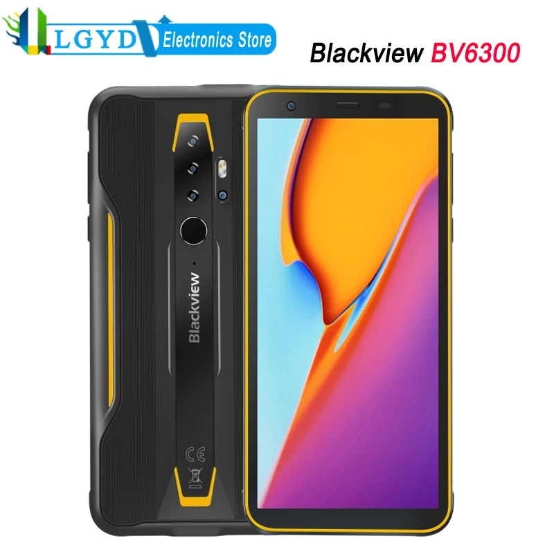 

Blackview BV6300 Rugged Phone IP68 Waterproof 3GB RAM 32GB ROM 5.7 inch Android MTK Helio A25 Octa Core Dual 4G LTE SIM NFC