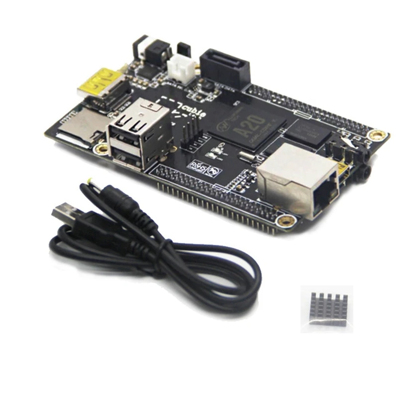 

Cubieboard2 Development Board 1GB DDR3 8G EMMC ARM Cortex-A7 Dual-Core Allwinner A20 Core Board Supports Android Linux Kits