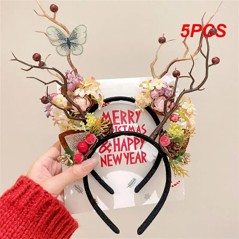 5PCS Festive Christmas Headband Eye-catching Branch Headband Cute Headband For Parties Charming Taking Photos Of Decorations
5PCS Festive Christmas Headband Eye-catching Branch Headband Cute Headband For Parties Charming Taking Photos Of Decorations
