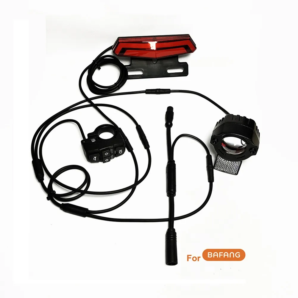 Electric Bike Rear Light Set Waterproof Line Headlight Tail 24V/36V/48V/60V High Quality E-Bike Headlight And Tail Light Parts
Electric Bike Rear Light Set Waterproof Line Headlight Tail 24V/36V/48V/60V High Quality E-Bike Headlight And Tail Light Parts