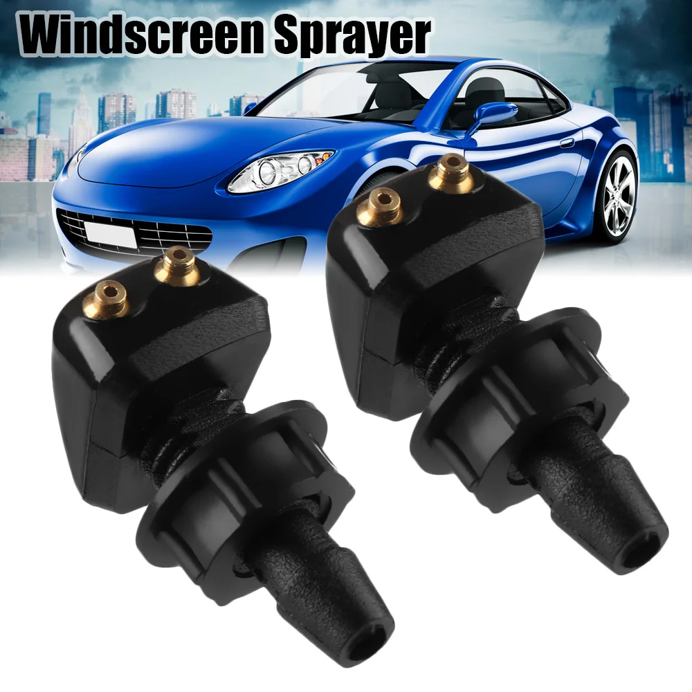 2PCS Practical Universal Washer Wiper Useful Windscreen Sprayer Nozzle Sprinkler Water Spout Outlet Toyota Mazda Hyundai
2PCS Practical Universal Washer Wiper Useful Windscreen Sprayer Nozzle Sprinkler Water Spout Outlet Toyota Mazda Hyundai