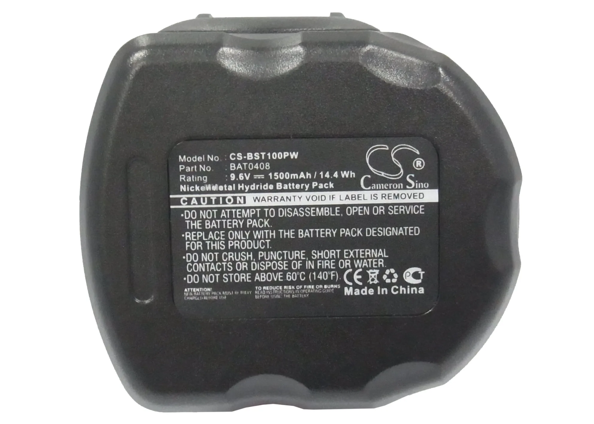 CS 1500mAh Battery For 2607 335 682 BAT0408 BAT048 BAT100 BAT119 BH984 BPT1041 GSR 9.6-1 GSR 9.6-2 GSR 9.6V
CS 1500mAh Battery For 2607 335 682 BAT0408 BAT048 BAT100 BAT119 BH984 BPT1041 GSR 9.6-1 GSR 9.6-2 GSR 9.6V