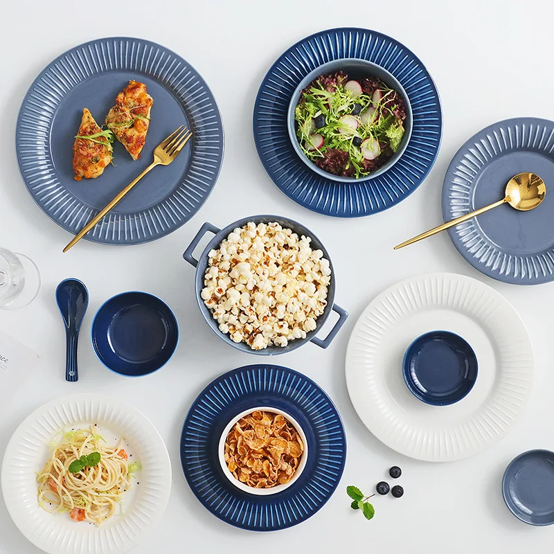 Dish plate steak tableware household flat Western food soup snack fruit plate dinner set plates and dishes китайская посуда
Dish plate steak tableware household flat Western food soup snack fruit plate dinner set plates and dishes китайская посуда