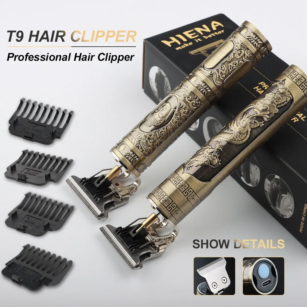 T9 USB Electric Hair Clipper Cutting Machine Rechargeable Shaver Trimmer Barber Professional Beard
T9 USB Electric Hair Clipper Cutting Machine Rechargeable Shaver Trimmer Barber Professional Beard