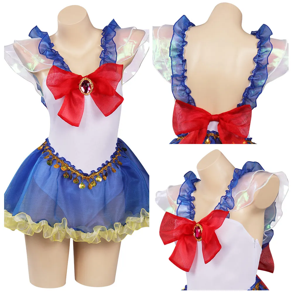 Tsukino Cosplay Usagi Swimsuit Cosplay Costume Jumpsuit Swimwear Halloween Carnival Suit
Tsukino Cosplay Usagi Swimsuit Cosplay Costume Jumpsuit Swimwear Halloween Carnival Suit