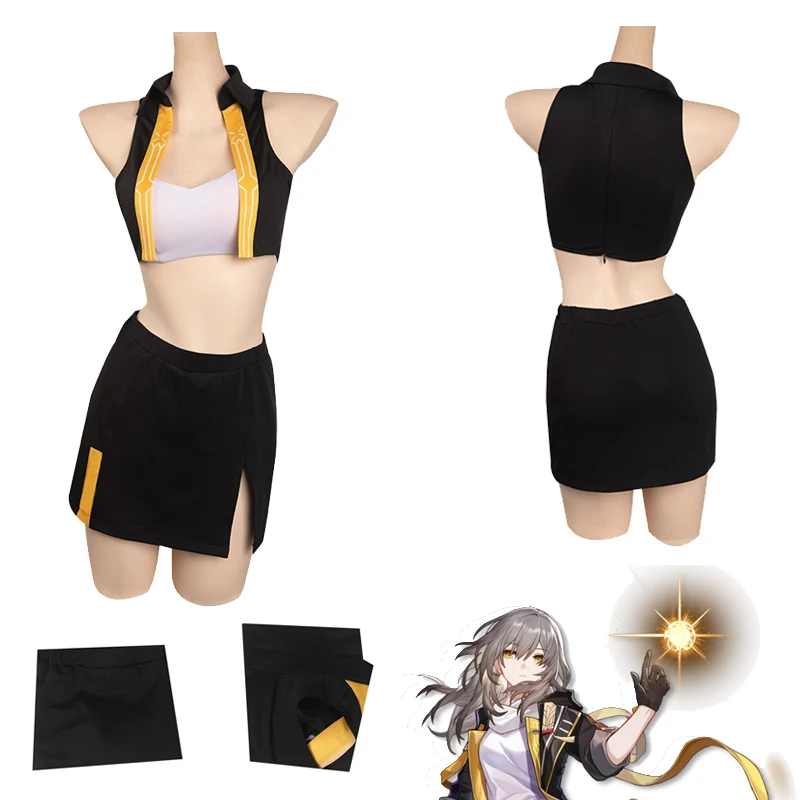 Trailblazer Cosplay Women Swimwear Costume Game Honkai Star Rail Summer Swimsuit Outfit Tops Skirt Set Halloween Disguise Suit
Trailblazer Cosplay Women Swimwear Costume Game Honkai Star Rail Summer Swimsuit Outfit Tops Skirt Set Halloween Disguise Suit