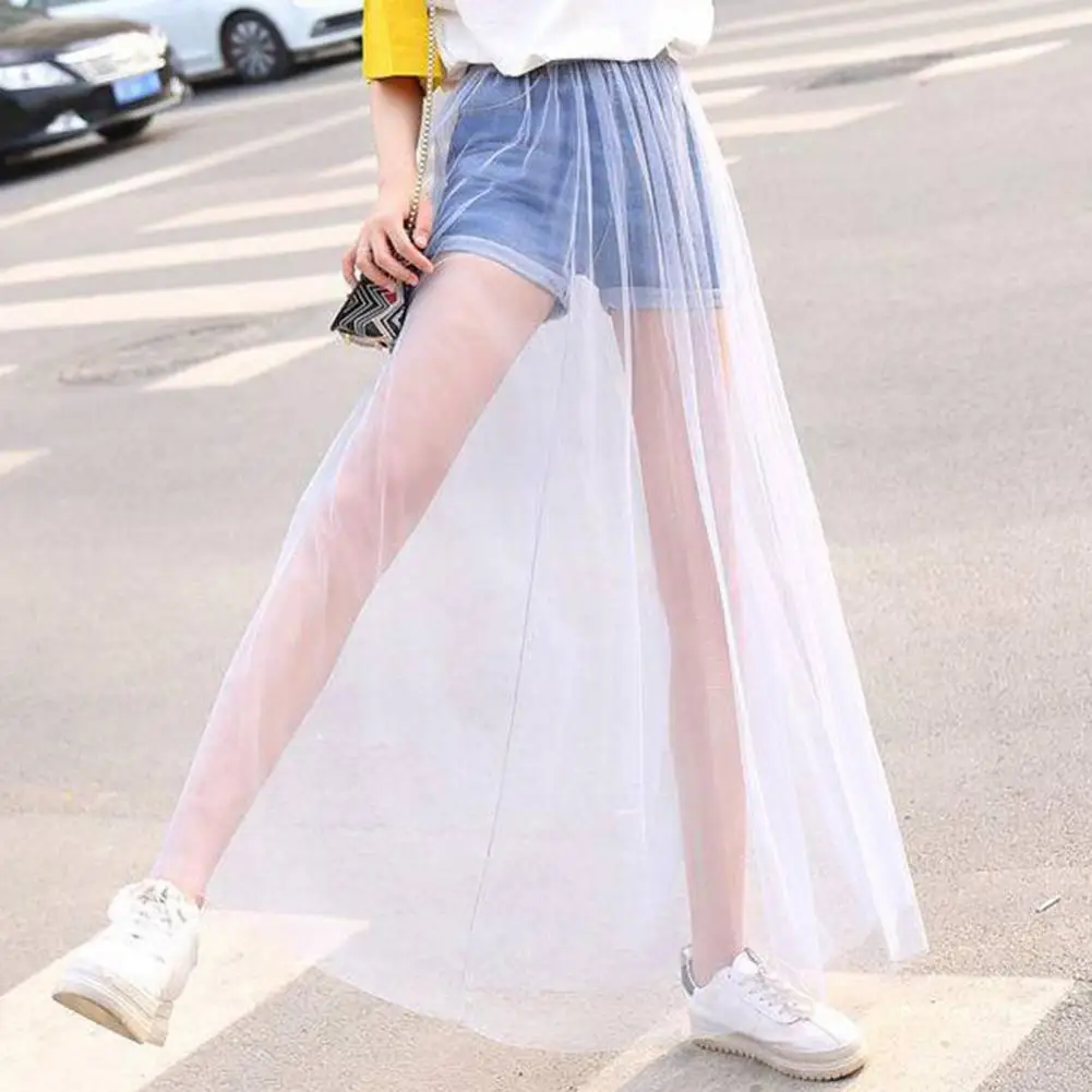 See-through Gauze Skirt Stylish Loose Single Layer Mesh Skirt Solid Color Quick-drying Mesh Skirt Lace Fabulous Tulle Skirt
See-through Gauze Skirt Stylish Loose Single Layer Mesh Skirt Solid Color Quick-drying Mesh Skirt Lace Fabulous Tulle Skirt