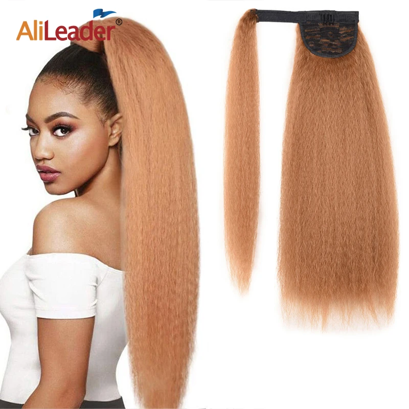 

Afro Kinky Ponytai Synthetic Afro Puff Drawstring Ponytail Extensions Wrap Around Ponytail Yaki Straight Drawstring Ponytai