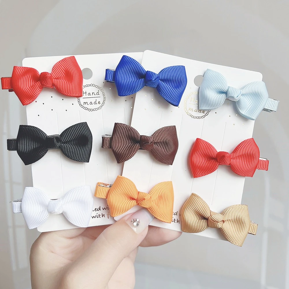 6Pcs/Set Sweet Mini Bows Hair Clips For Cute Girls Solid Ribbon Hairpins Boutique Barrettes Headwear Kids Hair Accessories Gifts
6Pcs/Set Sweet Mini Bows Hair Clips For Cute Girls Solid Ribbon Hairpins Boutique Barrettes Headwear Kids Hair Accessories Gifts
