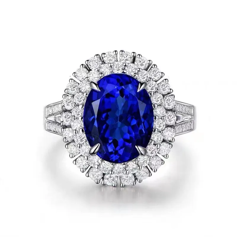 European and American Popular Zircon Women's Blue Crystal Ring Is Suitable for Women's Wedding Engagement Jewelry Wholesale
European and American Popular Zircon Women's Blue Crystal Ring Is Suitable for Women's Wedding Engagement Jewelry Wholesale
