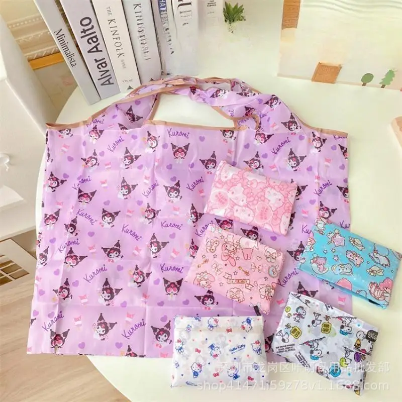 New Hello Kitty Shopping Bag Japanese Cute Girl Large Capacity Environmental Protection Bag Kuromi Supermarket Lightweight Sack
New Hello Kitty Shopping Bag Japanese Cute Girl Large Capacity Environmental Protection Bag Kuromi Supermarket Lightweight Sack