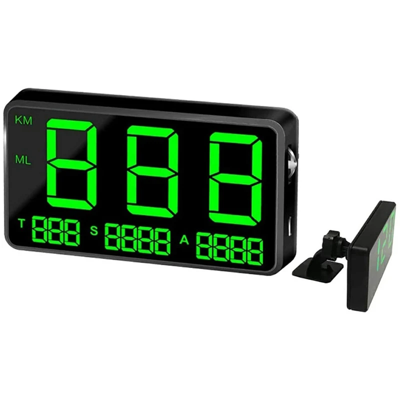 Car HUD Head Up Display, Digital GPS Speedometers With MPH/KMH Speed Alert Fatigue Driving Alarm 4.5 Inch LED Screen
Car HUD Head Up Display, Digital GPS Speedometers With MPH/KMH Speed Alert Fatigue Driving Alarm 4.5 Inch LED Screen