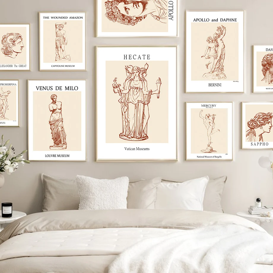 Vintage David Milo Athena Statue Abstract Wall Art Canvas Painting Nordic Posters And Prints Wall Pictures For Living Room Decor
Vintage David Milo Athena Statue Abstract Wall Art Canvas Painting Nordic Posters And Prints Wall Pictures For Living Room Decor