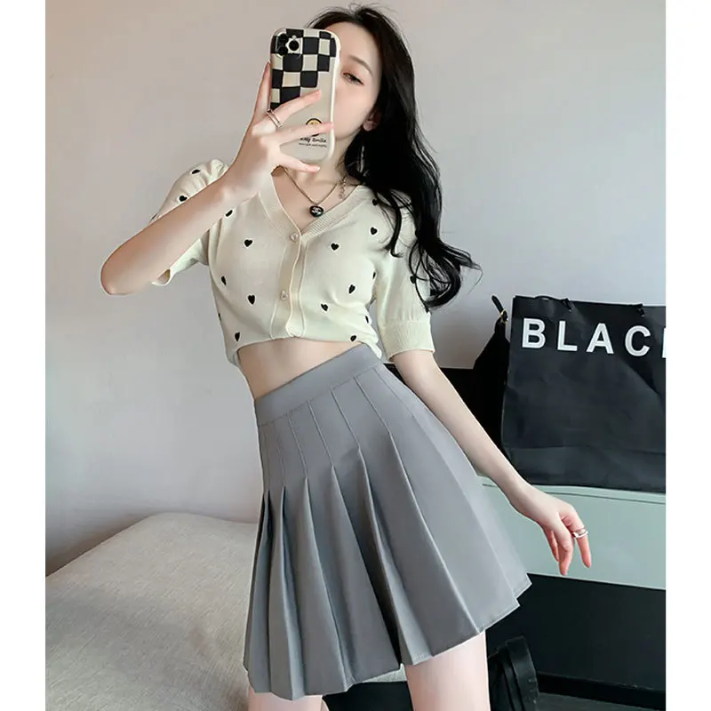 2023 Spring Summer New Khaki Pleated Skirt Women's High Waist Slim Super Fire JK A -Line
2023 Spring Summer New Khaki Pleated Skirt Women's High Waist Slim Super Fire JK A -Line