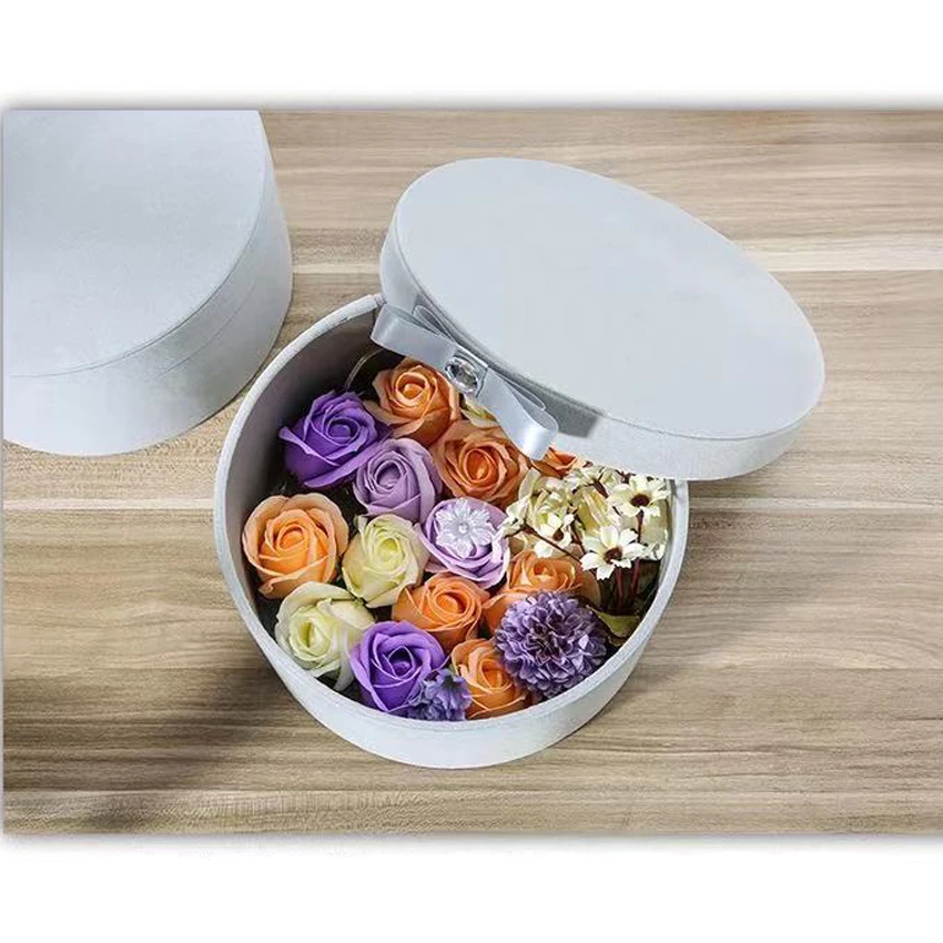 Круглая упаковочная коробка для цветов, Бумажная Коробка для мыла, Подарочная коробка для цветов розы, коробка для хранения для свадебной в...
Круглая упаковочная коробка для цветов, Бумажная Коробка для мыла, Подарочная коробка для цветов розы, коробка для хранения для свадебной в...