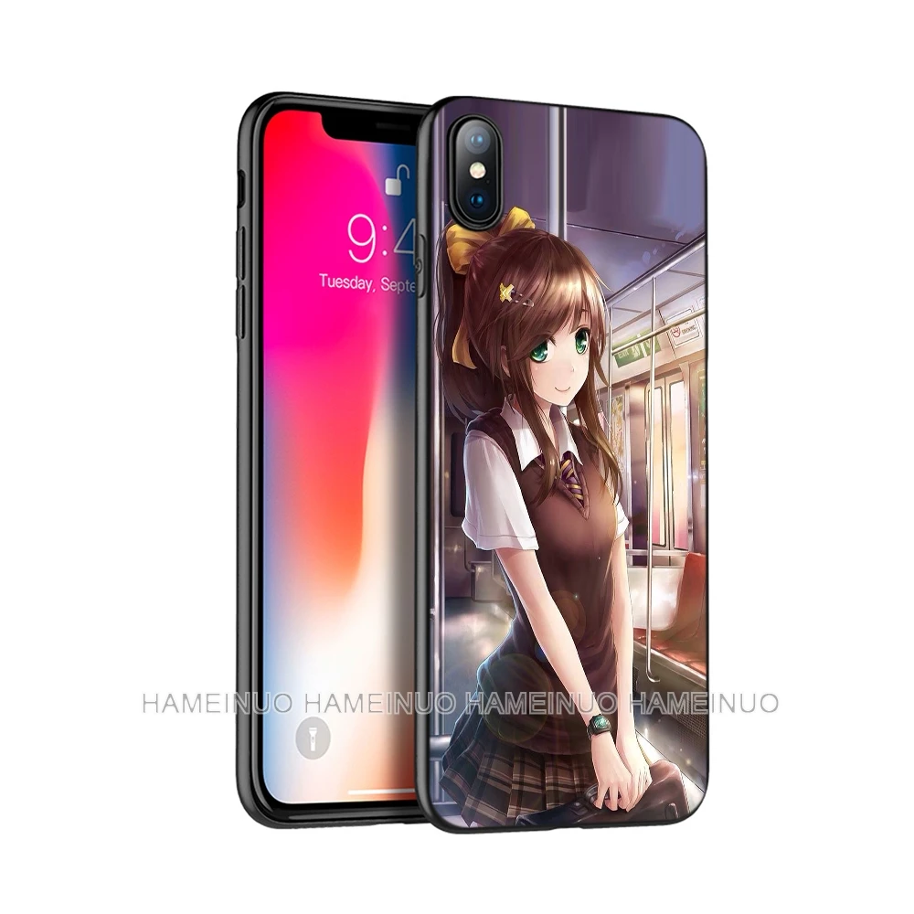 Black tpu case for iphone 5 5s SE 2020 6 6s 7 8 plus X 10 XR XS 11 pro MAX silicon cover case sexy cartoon the anime kawaii Girl
Black tpu case for iphone 5 5s SE 2020 6 6s 7 8 plus X 10 XR XS 11 pro MAX silicon cover case sexy cartoon the anime kawaii Girl