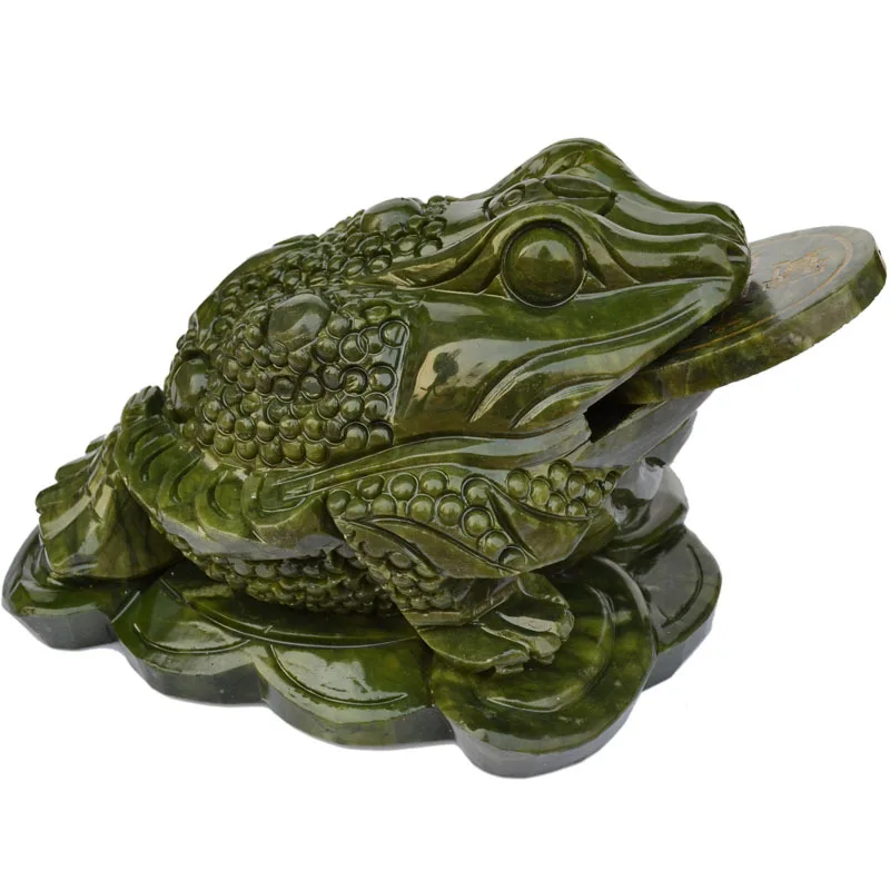 NATURAL JADE SOUTH LUCKY TOAD ORNAMENTS HOME FURNISHING DECORATION FENG SHUI BUSINESS GIFTS CRAFTS
NATURAL JADE SOUTH LUCKY TOAD ORNAMENTS HOME FURNISHING DECORATION FENG SHUI BUSINESS GIFTS CRAFTS