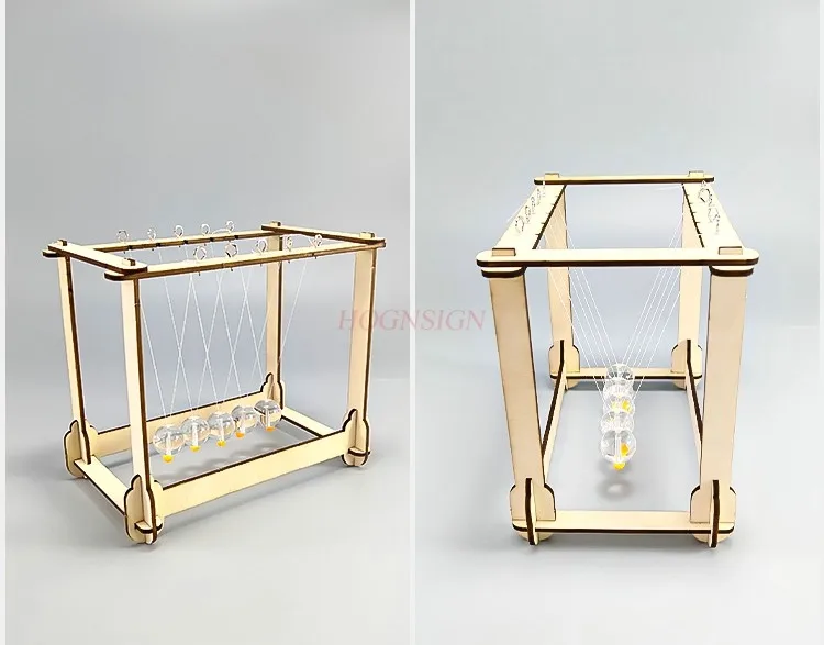 Learning small making small invention high school two general technology science and technology physics Newton pendulum handmade
Learning small making small invention high school two general technology science and technology physics Newton pendulum handmade