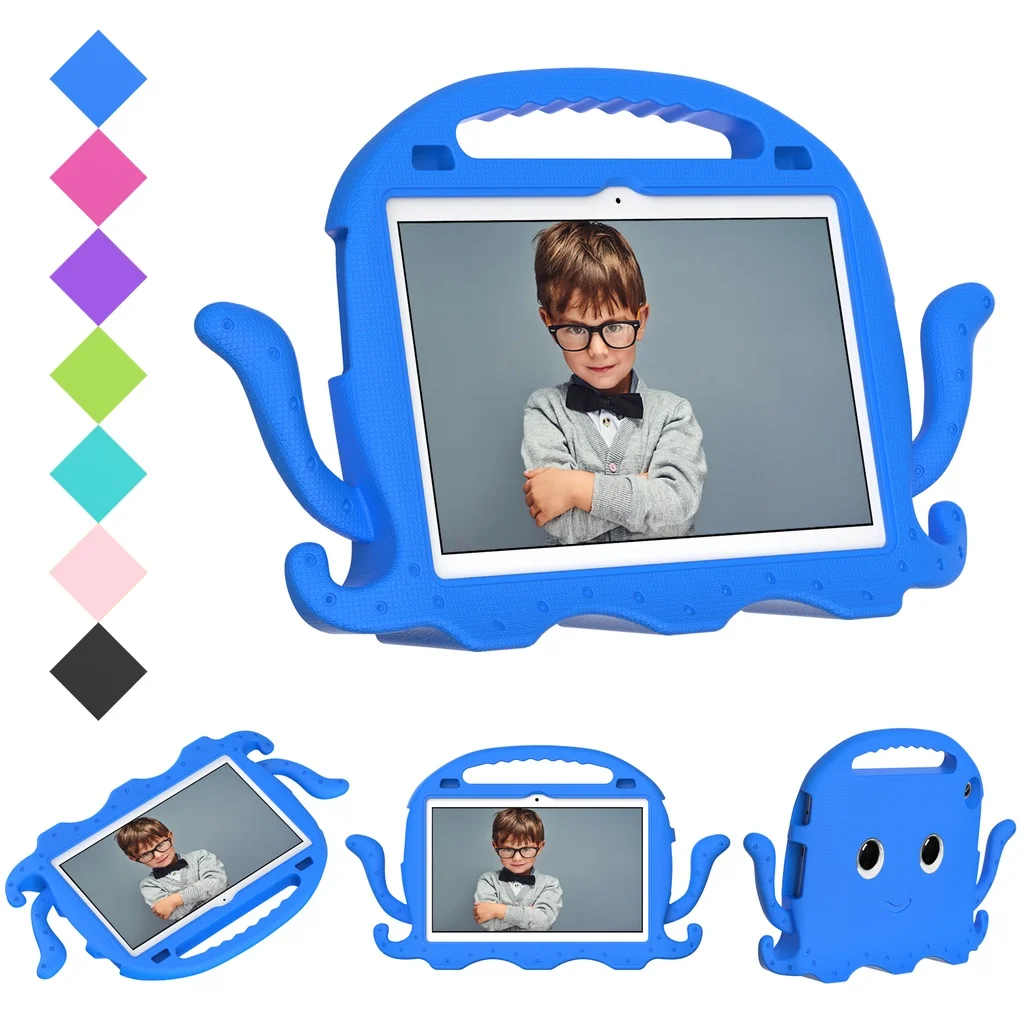 for Samsung Galaxy Tab A 8.4 2020 T307/T307U Handle Stand Case Shockproof Kids EVA Octopus Pattern Cover with Shoulder Strap
for Samsung Galaxy Tab A 8.4 2020 T307/T307U Handle Stand Case Shockproof Kids EVA Octopus Pattern Cover with Shoulder Strap