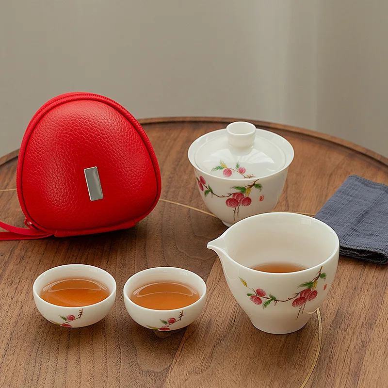 Japanese High-End Suet Jade Tea Set Travel Portable Snack Cup One Pot Two Cups Kung Fu Tea Set Teapot Set Teaware Sets
Japanese High-End Suet Jade Tea Set Travel Portable Snack Cup One Pot Two Cups Kung Fu Tea Set Teapot Set Teaware Sets