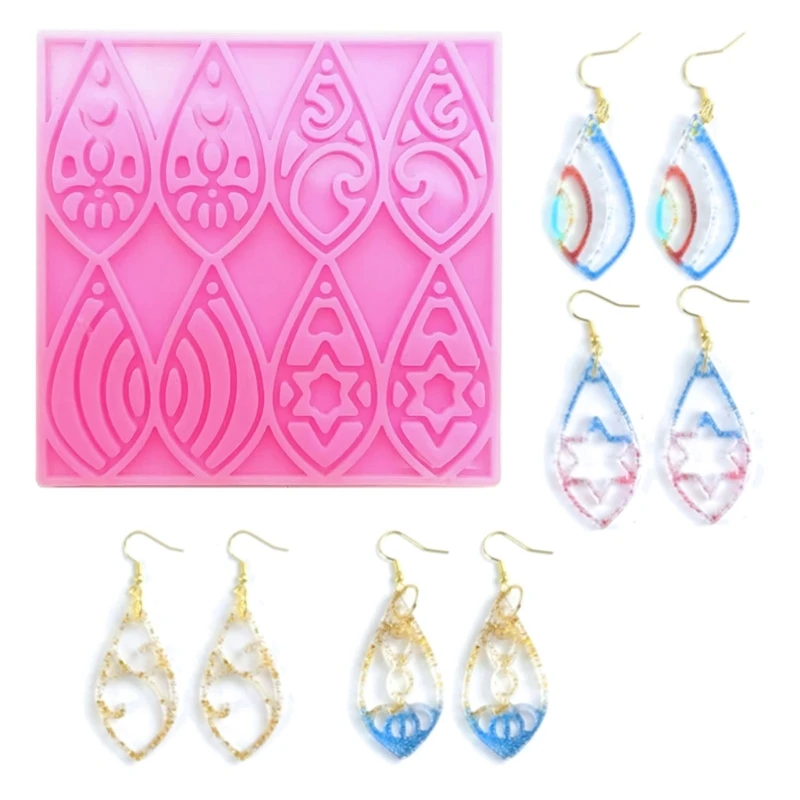 Jewelry Casting Molds Water Drop Silicone Mold Earring Pendant Ornaments Resin Molds Keychain Necklace Jewelry DIY Craft
Jewelry Casting Molds Water Drop Silicone Mold Earring Pendant Ornaments Resin Molds Keychain Necklace Jewelry DIY Craft