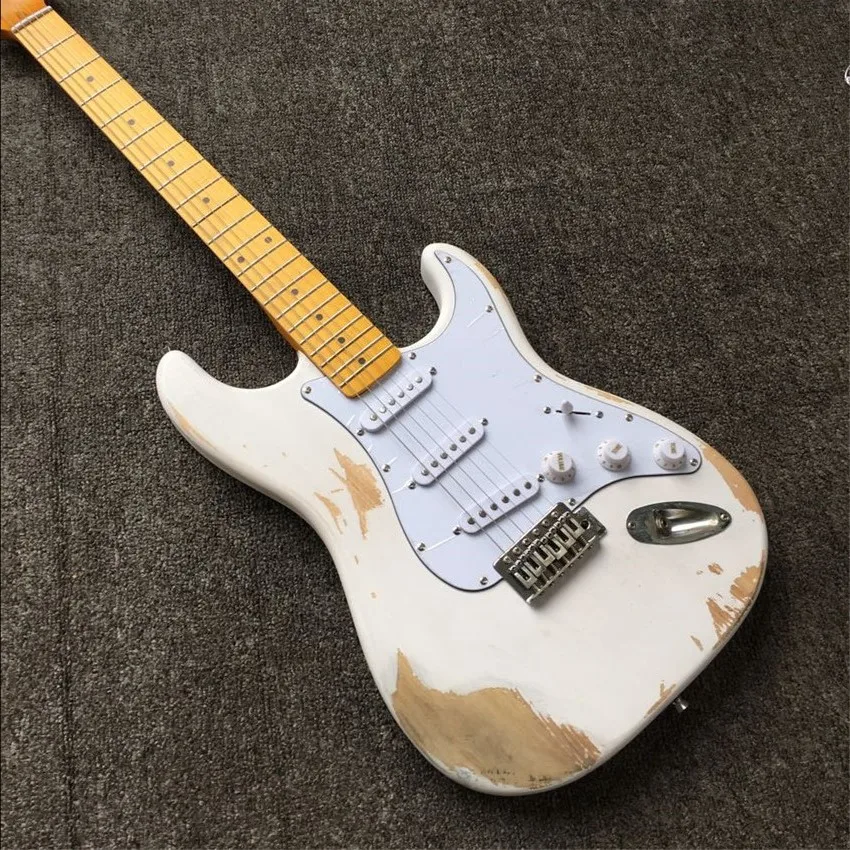 good quality heavy Relic vintage style hand made electric guitar electricas electro electrique guitare guiter guitarra gitar
good quality heavy Relic vintage style hand made electric guitar electricas electro electrique guitare guiter guitarra gitar