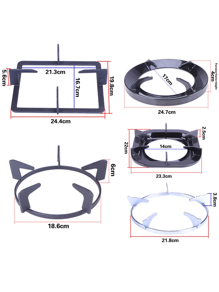 Gas Stove Support Infrared Furnace Frame Circular Pot Rack Cast Iron Anti Slip Stove Frame Furnace Support Stove Accessories
Gas Stove Support Infrared Furnace Frame Circular Pot Rack Cast Iron Anti Slip Stove Frame Furnace Support Stove Accessories