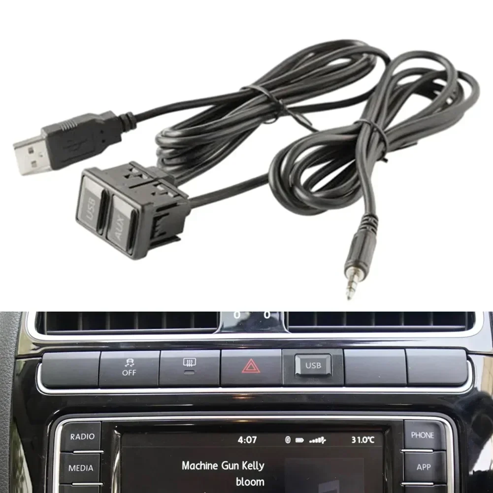 Автомобильный приборный прибор для скрытого монтажа, панель порта AUX USB, двойной удлинитель USB-адаптер, кабель AUX-интерфейс с пылезащитной крышкой, аудиопроводка CD-плеер, проводка NE
Автомобильный приборный прибор для скрытого монтажа, панель порта AUX USB, двойной удлинитель USB-адаптер, кабель AUX-интерфейс с пылезащитной крышкой, аудиопроводка CD-плеер, проводка NE