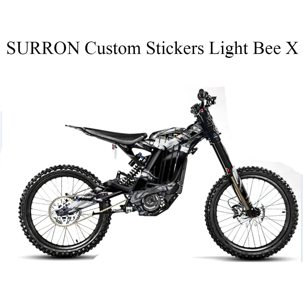 For SURRON Custom Stickers Light Bee X Electric Off-road Bike Dirtbike Decorative Self-adhesive Moisture-proof Thick SUR-RON
For SURRON Custom Stickers Light Bee X Electric Off-road Bike Dirtbike Decorative Self-adhesive Moisture-proof Thick SUR-RON