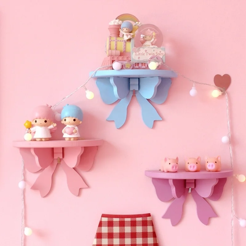 Wooden Bow Shelf Storage Rack Wall-mounted Children Room Decoration Shelves Nordic Macaron Cute Kids Clapboard Organizer Holder
Wooden Bow Shelf Storage Rack Wall-mounted Children Room Decoration Shelves Nordic Macaron Cute Kids Clapboard Organizer Holder