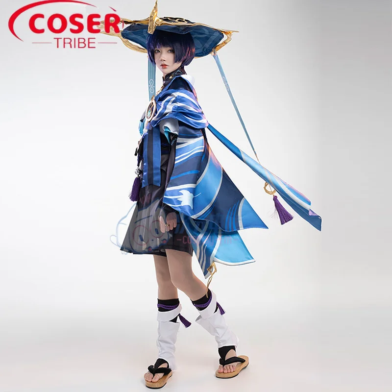 COSER TRIBE Anime Game Genshin Impact Wanderer C-server Halloween Carnival Role Play Costume Complete
COSER TRIBE Anime Game Genshin Impact Wanderer C-server Halloween Carnival Role Play Costume Complete